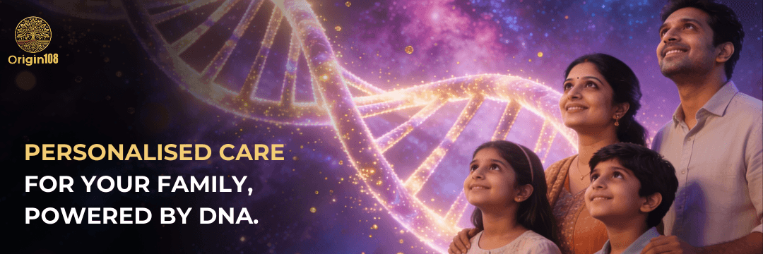 Ayurvedic wellness powered by modern science and DNA insights at Origin108