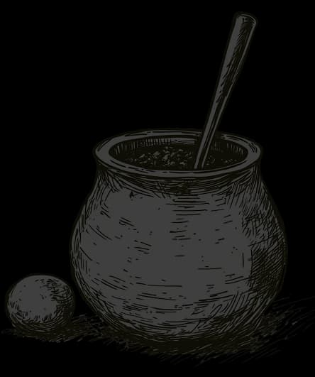 Ayurvedic herb illustration