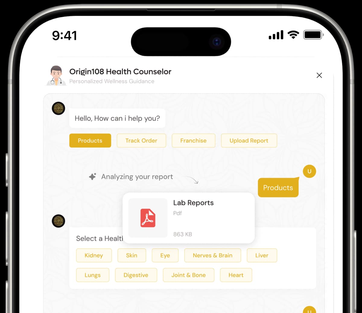 Health Blueprint App